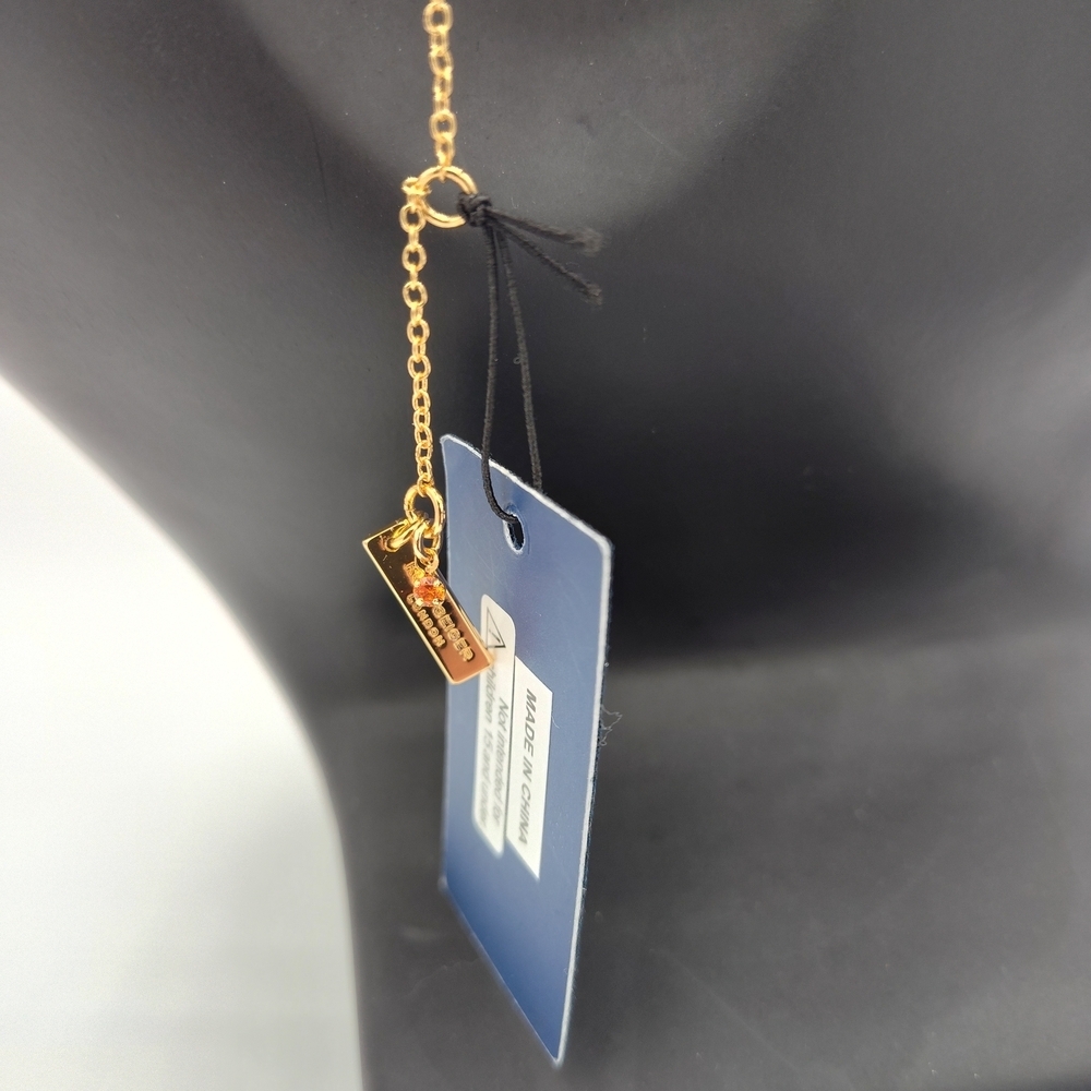 Kurt Geiger Pearl Evil Eye Necklace โจ Statement NWT, Dusty & Unbranded Earrings - Picture 3 of 4